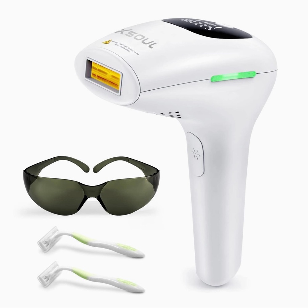 XSOUL At-Home IPL Permanent Hair Removal for Women and Men 999,999 Flashes
